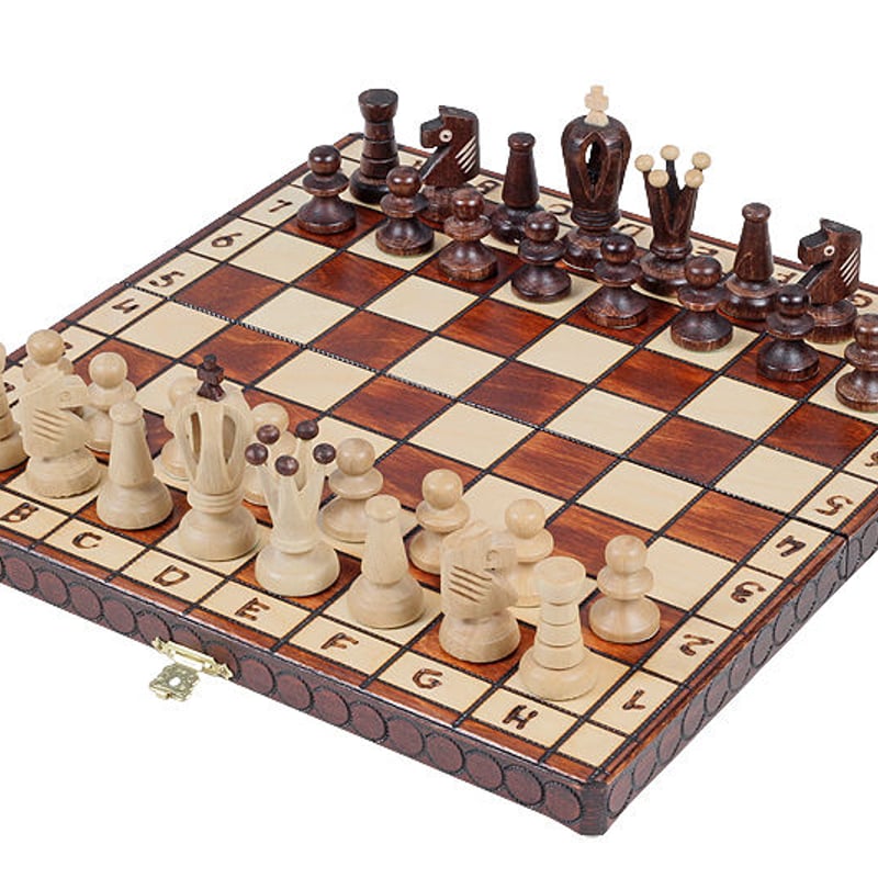 Wegiel 木製 チェスセット Chess Board Set ROYAL 30 （ロイヤル30