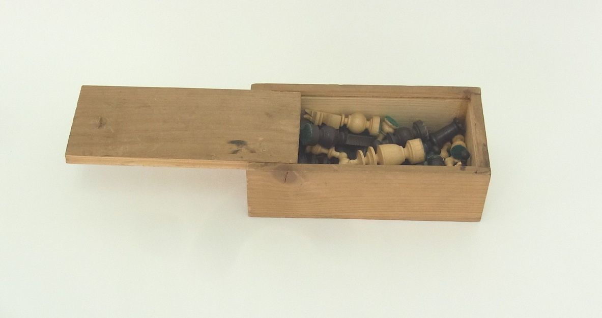 ヴィンテージ チェスセット 32ピース 真鍮 イタリア製 チェスセット