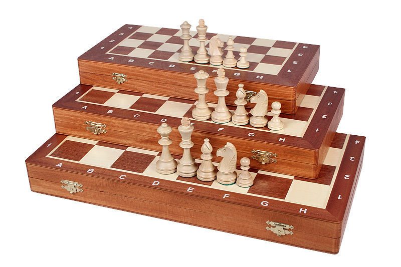 CHW43SET トーナメントチェスセットＮＯ6(Lサイズ)52cmチェス盤 チェス 