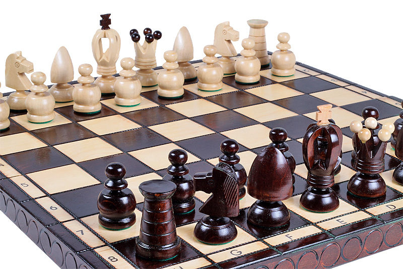 大型　中国製チェスセット　古代中国フィギュアのチェス駒　35cmX35cm CH111 Brown 43cmラージキングスチェスセット チェス盤チェス駒