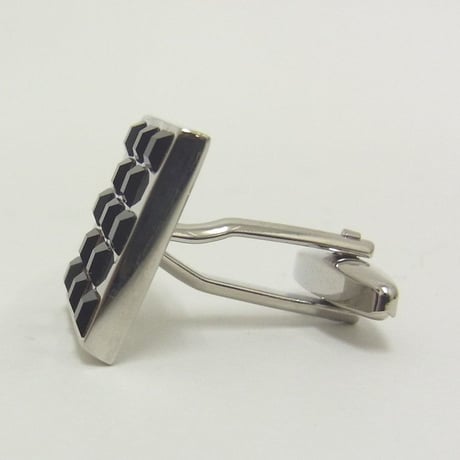さりげなくチェス好きをアピール！チェス盤のカフスボタン！！Chess　Board Cuffs Knight & Pawn　♡