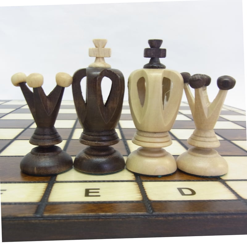 セール！！ 43cmラージキングスチェスセット チェス盤チェス駒セット