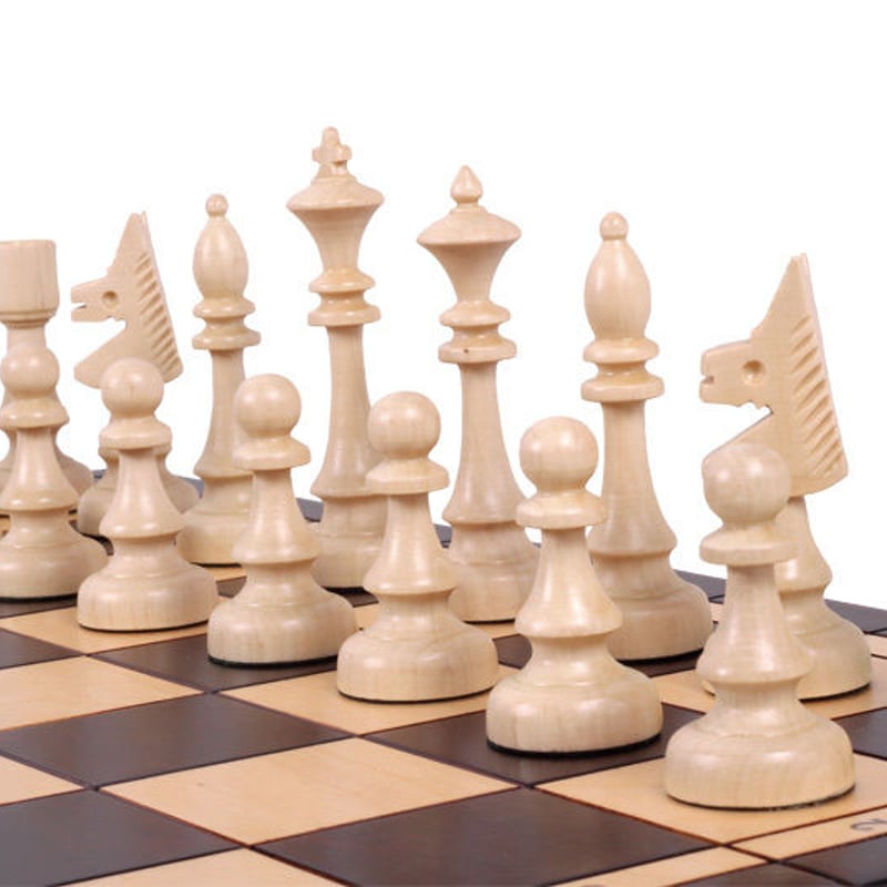 CH150 クラブチェス 46cmチェス盤 チェス駒セット Poland cute