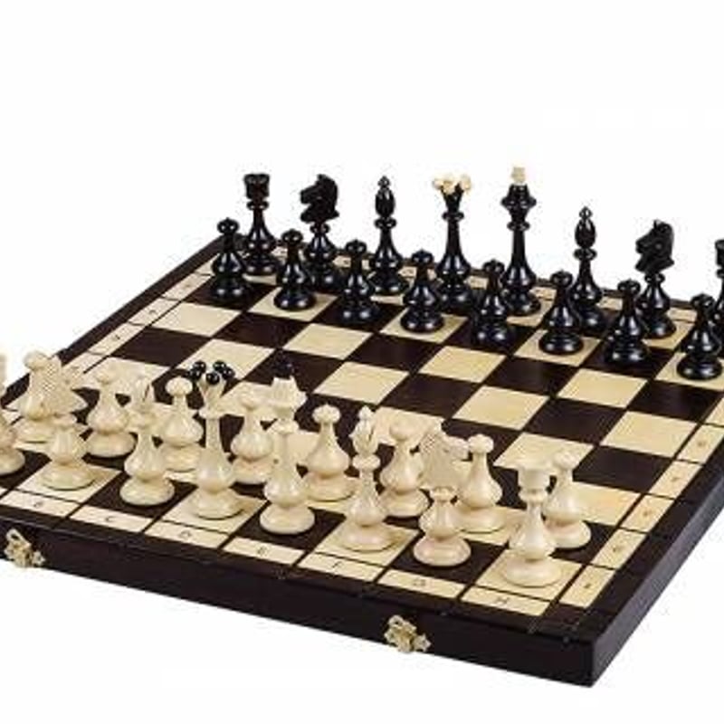 CH166 49cmチェス盤チェス駒セット 駒収納 | 世界のチェス専門販売店