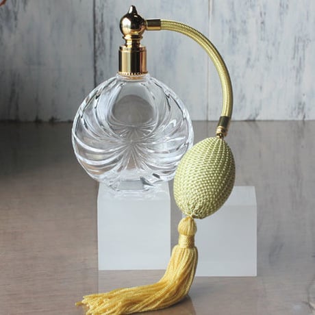 フランス製ガラスボトル　バルブアトマイザー　50ml 　399872 CP【香水　フレグランス　アロマ　消毒　除菌　インテリア　エタノール】