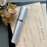 【クリックポスト対応】　５ML底部充填式アトマイザー　シルバー　5MLBT/SV【ワンタッチ　クイックチャージ　メンズ　香水　フレグランス　アロマ　お返し　ギフト】