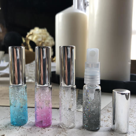 【クリックポスト対応】４ml　ラメプルメリング　ガラスアトマイザー（ラメ プルメリング）日本製 【メンズ　香水　アロマ　フレグランス　香り】