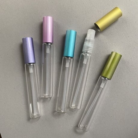 【クリックポスト対応】　８ml メタルキャップ アトマイザー　58127　日本製 【除菌　メンズ　香水　フレグランス　アロマ　調香　スプレー】