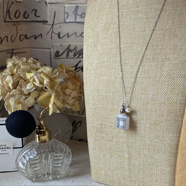 クリックポスト対応】アロマペンダント・ネックレス60cm