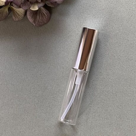 【クリックポスト対応】　５ml シルバーメタルポンプアトマイザー（SVメンズ 78100）日本製【メンズ　香水　フレグランス　アロマ　除菌　】