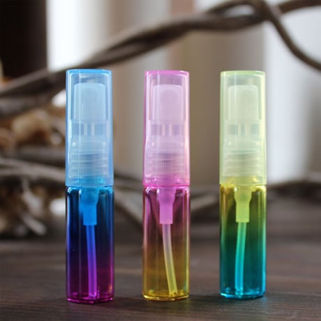 【クリックポスト対応】４ml グラデーションガラスアトマイザー（カラーAT 48075）日本製 【メンズ　香水　アロマ　ワークショップ　プラザスタイル】