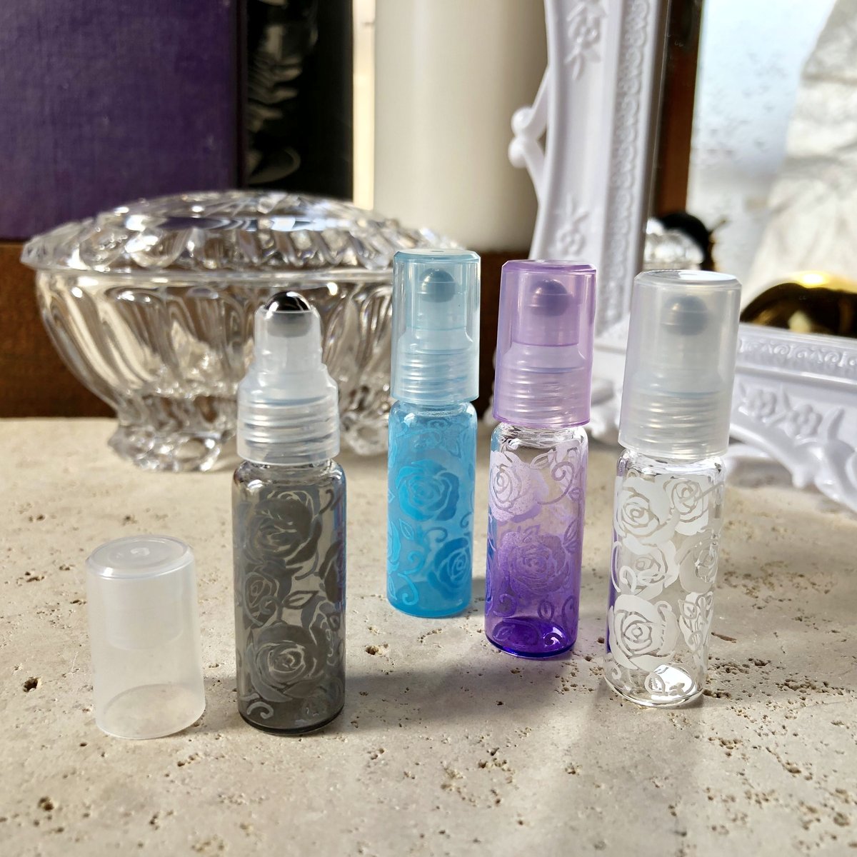 クリックポスト対応】4ml バラ ロールオンボトル（ロール バラ 48220