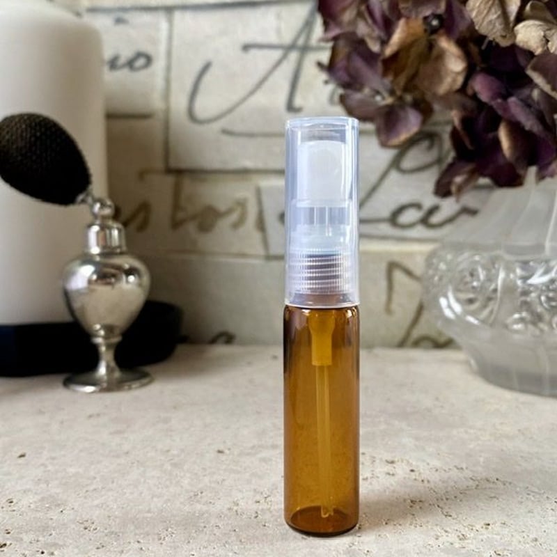 クリックポスト対応】 5ml 遮光瓶アトマイザー クリアー