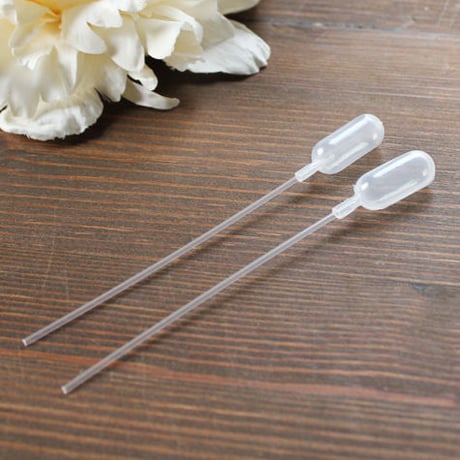 ＜購入条件あり＞アロマペンダント専用　スポイト１１cm（２本セット）【シリマー　ネックレス　認知症予防　香水　アロマ　詰替え】