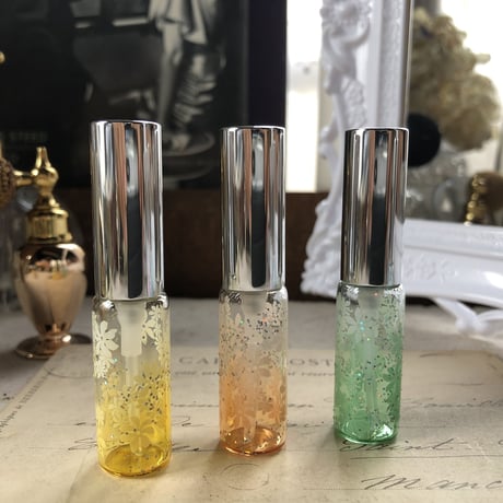 【クリックポスト対応】４ml　ラメプルメリング　ガラスアトマイザー（ラメ プルメリング）日本製 【メンズ　香水　アロマ　フレグランス　香り】