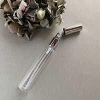 ２０ml シルバーメタルスプレー アトマイザー　日本製 【香水　フレグランス　アロマスプレー　ワークショップ　銀　ピカピカ　漏れない】