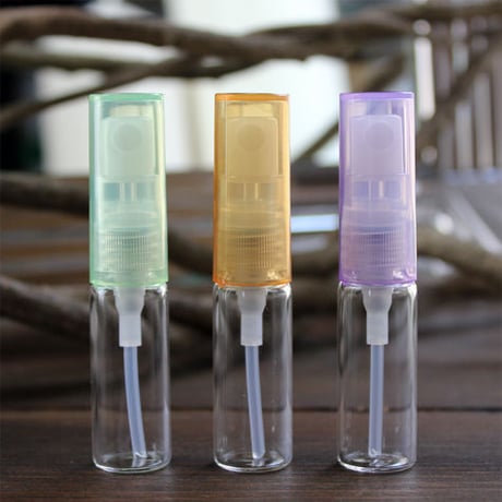 【クリックポスト対応】　８ml クリアーガラスアトマイザー　48127　日本製 【メンズ　香水　フレグランス　アロマ　消毒　スプレー　調香】