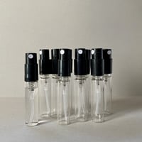 【クリックポスト対応】３ml 使い切りガラスアトマイザー 10個＋1個(予備)入り　バヨネット式【香水サンプル　香水小分け　量り売り　フレグランス　サブスク】