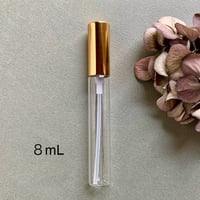 【クリックポスト対応】　８ml ゴールドメタルスプレー アトマイザー　日本製 【金　香水　フレグランス　アロマ　ワークショップ　ゴールド　漏れない】