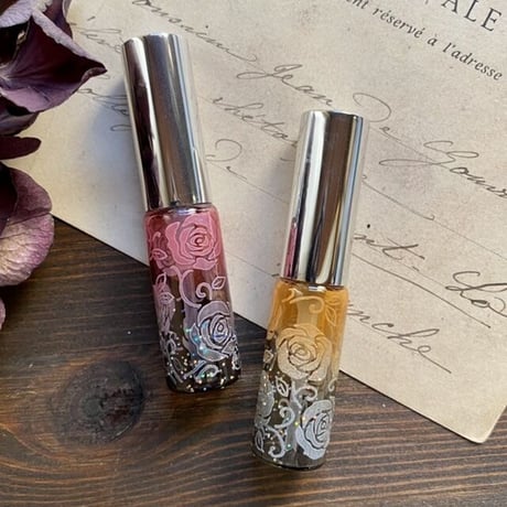 【クリックポスト対応】４ml　ラメ薔薇　ガラスアトマイザー（68121 Sラメバラ）日本製 【メンズ　香水　アロマ　フレグランス　消毒　香り】