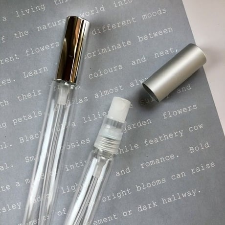 ＜10個より/アソート可/40%OFF＞１０ml ロング メタルキャップ アトマイザー 　日本製 【小ロット　業務用　香水　フレグランス　アロマ　ワークショップ】