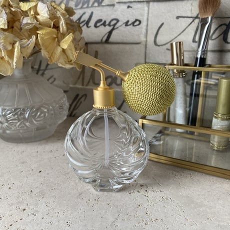フランス製ボトル　バルブアトマイザー 50ml　369872 CLGD【クリアー　香水　ルームフレグランス　アロマ　インテリア　消臭】