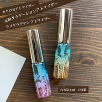 【クリックポスト対応】４ml ラメグラデヤシ　ガラスアトマイザー（68179 ラメグラデヤシ）日本製 【香水　アロマ　フレグランス　消毒　香り　ハワイアン　フラ】