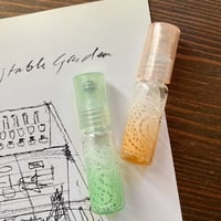 【クリックポスト対応】４ml レース柄ロールオンボトル（ロールレース）日本製【コロコロ　香水　フレグランス　アロマ　消毒　肩こり　ハッカ油】