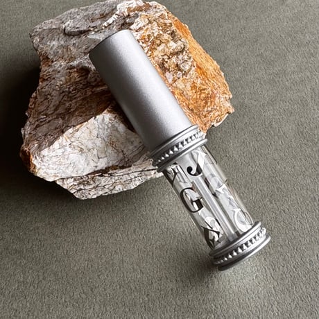 【ポスト便】　メタルアトマイザー 4ml　マットシルバー／ABC　日本製【香水　メンズ　フレグランス　アロマ　プレゼント　アルファベット】