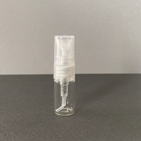 【クリックポスト対応】２ml キャップ付きガラスアトマイザー 10個入り　スクリュー式【香水サンプル　香水サブスク　香水定期便　フレグランス　アロマ　小分け】