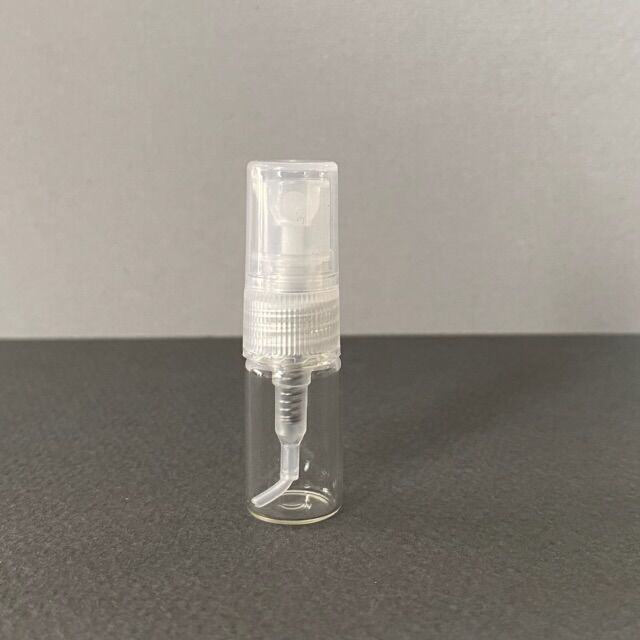 クリックポスト対応】2ml キャップ付きガラスアトマイザー 10個入り