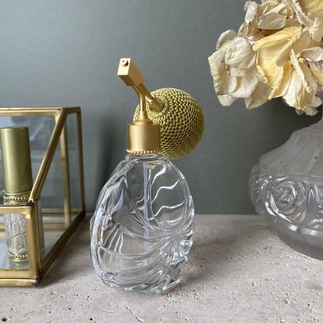 フランス製ボトル　バルブアトマイザー 50ml　369872 CLGD【クリアー　香水　ルームフレグランス　アロマ　インテリア　消臭】