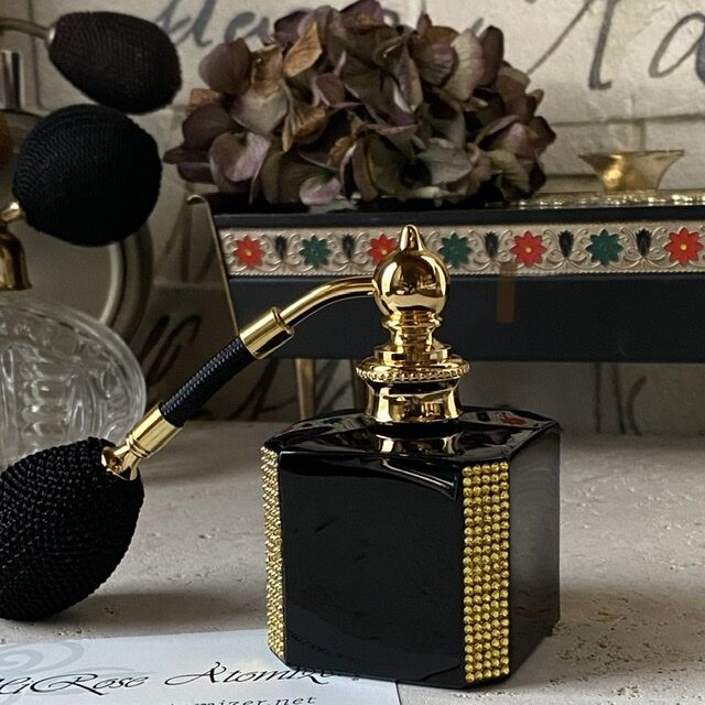 #ドーム フランス クリスタル 香水ボトル&アトマイザーセットS-2 ドーム フランス クリスタル 香水ボトル&アトマイザーセットS-2 ドーム