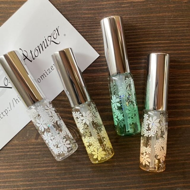 クリックポスト対応】4ml ラメプルメリング ガラスアトマイザー クリックポスト対応】4ml ラメプルメリング ガラスアトマイザー