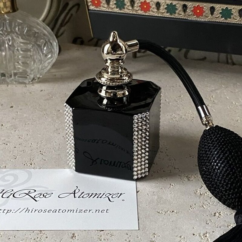 スワロフスキー シルバークリスタル 香水瓶