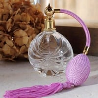 フランス製ガラスボトル　バルブアトマイザー　50ml 　399872 CP【香水　フレグランス　アロマ　消毒　除菌　インテリア　エタノール】