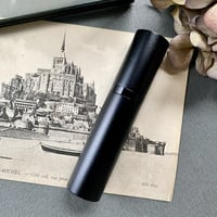 【クリックポスト対応】　５ML底部充填式アトマイザー　マットブラック　5MLBT/MBK【ワンタッチ　クイックチャージ　メンズ　香水　フレグランス　アロマ　お返し　ギフト】