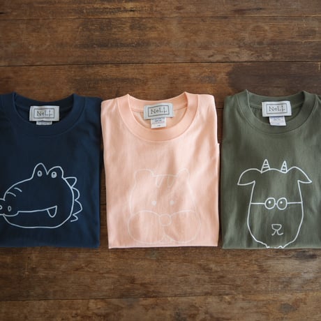 【限定】どうぶつTシャツ  子供用 130