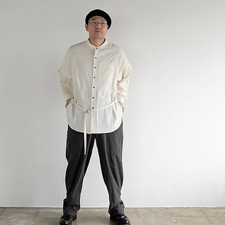 【再販】アップショルダーシャツ〈即お届け〉
