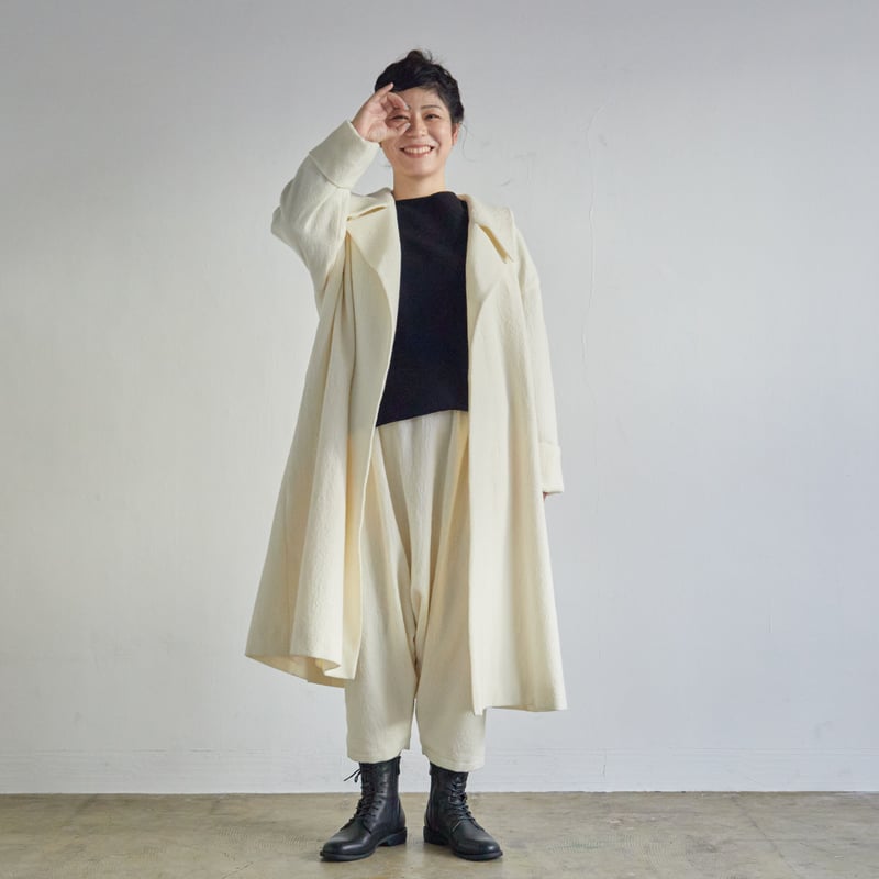 サンプルSALE】 ウール メロウコート | NeLL 