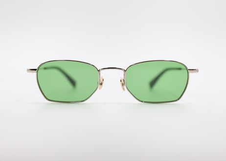 Paula E13 pale gold Light  Green(cat2) lens(Asian Fit)