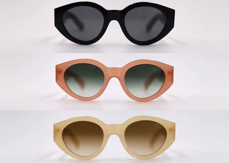 Fred E2B Black Lens (Asian Fit)