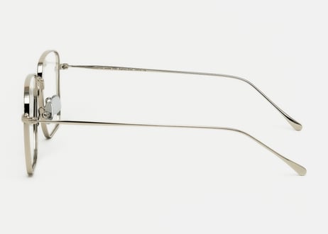 Baptiste silver Optical Lens beta steel