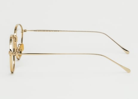 Marion pale gold Optical Lens beta steel