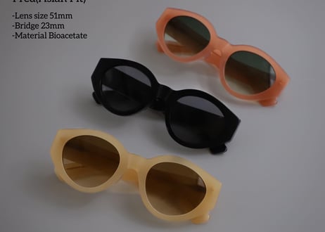 Fred E2B Black Lens (Asian Fit)