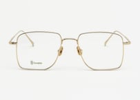 Baptiste pale gold Optical Lens beta steel