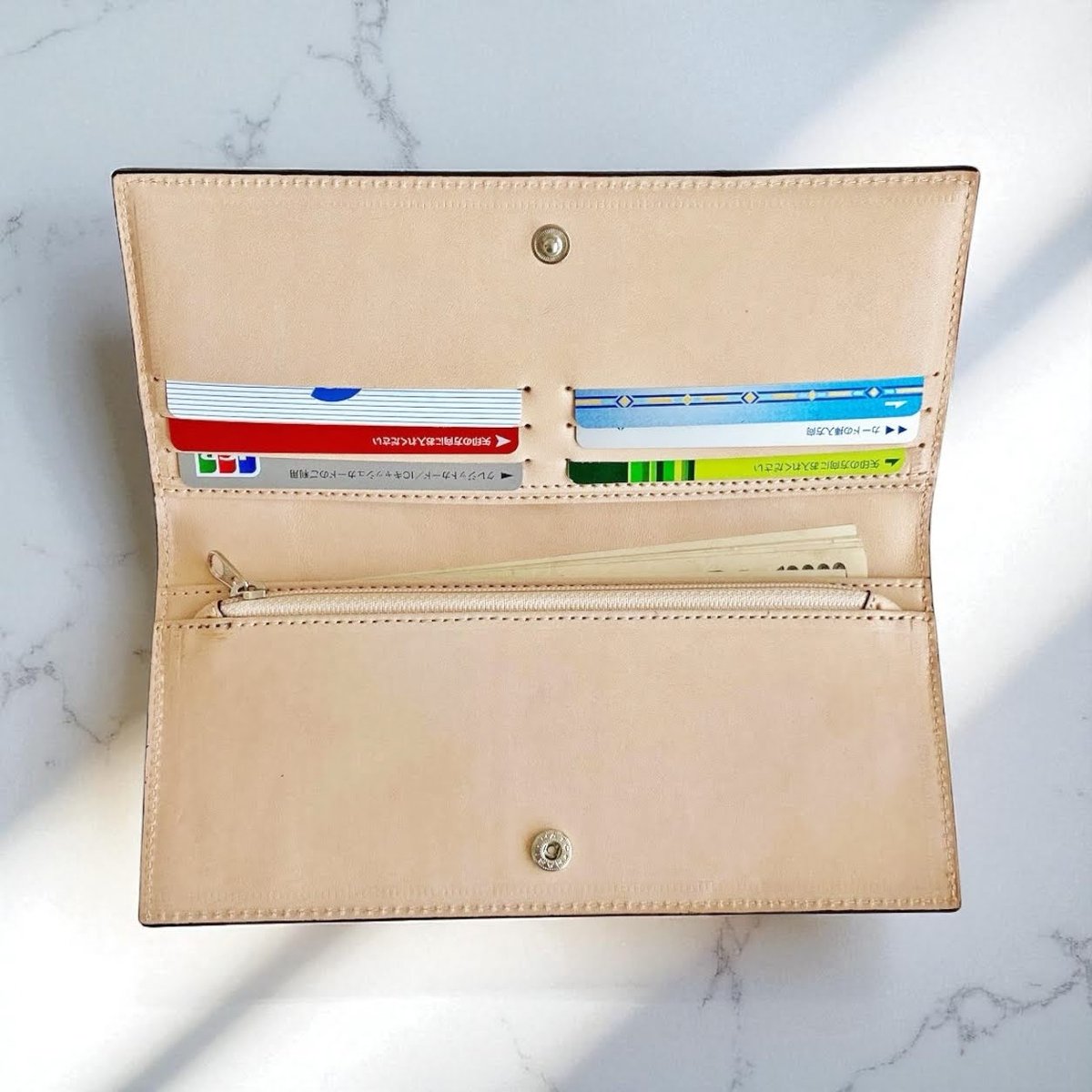 レモングラス/サラナン/オーダー財布/ケース ゴムが叶える収納革命