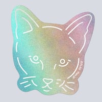 FLAU CAT Sticker