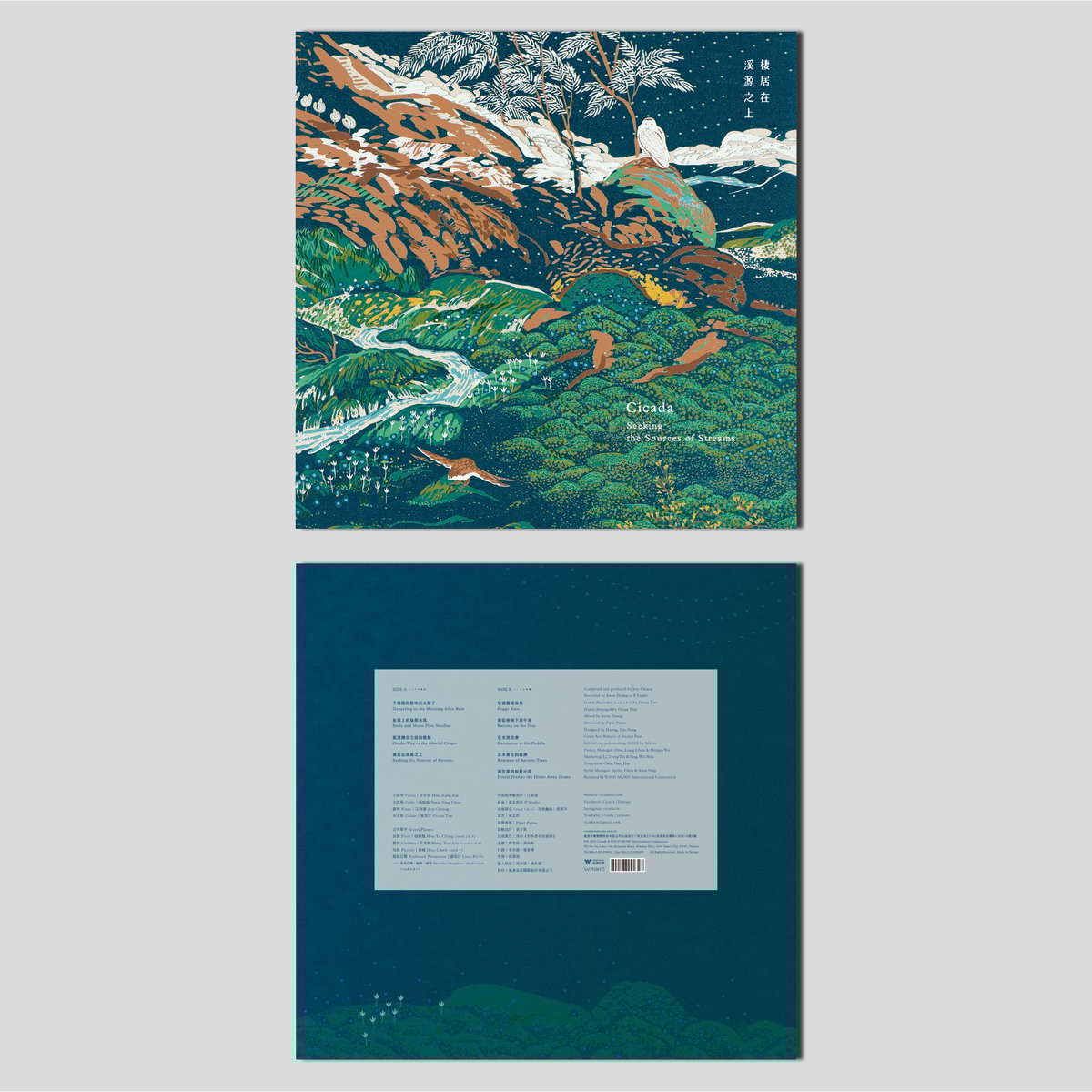 Cicada - Seeking the Sources of Streams (LP) |