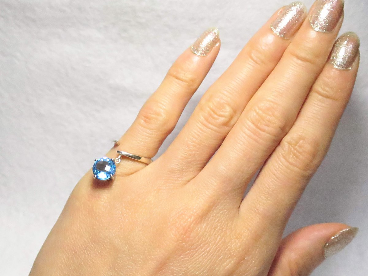 シルバー925 貝9mm ハート ピンキーリング｜1点もの ハピア® | PLAISIR